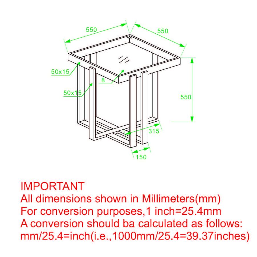 PB-07PAX Side Table