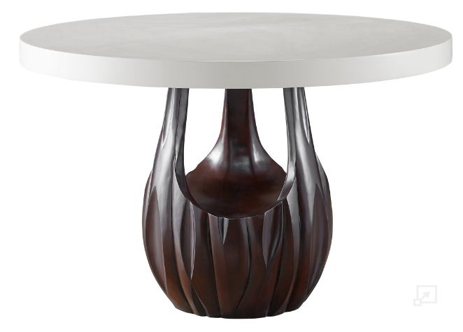 PB-01CAR- U225D750 Round Dining Table 48"D - ERINN V X