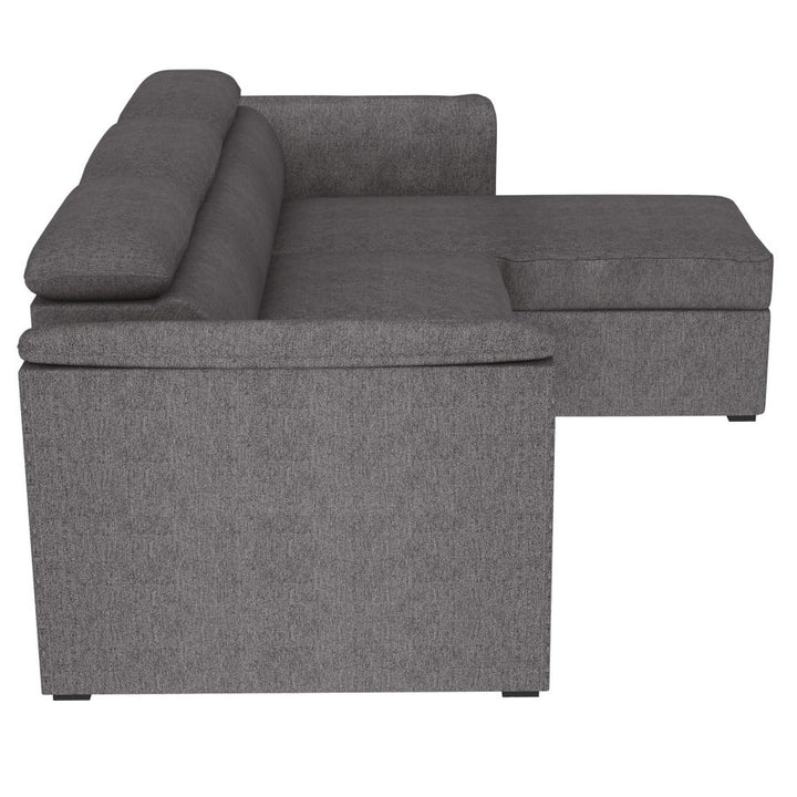 PB-07OSK Sectional Sofa with Bed and Storage -93.50"W