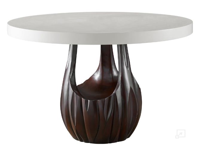 PB-01CAR- U225D750 Round Dining Table 48"D - ERINN V X