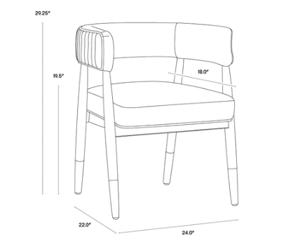 PB-06CAL Dining Armchair