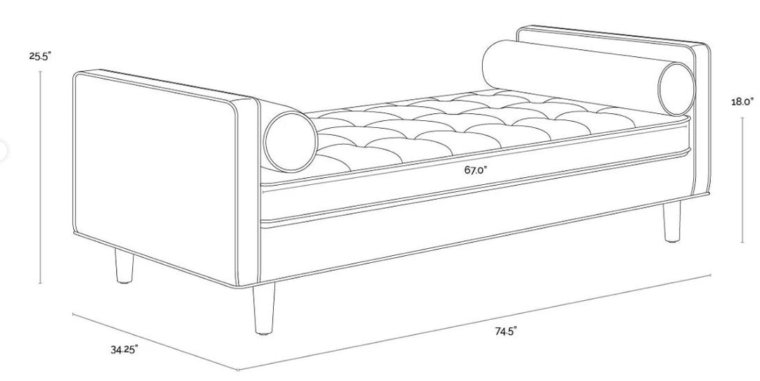 PB-06DON Bench - Fabric