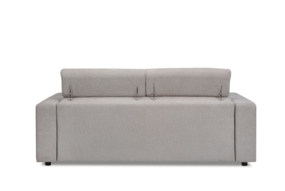 Edison Sofa Bed - Light Grey Fabric