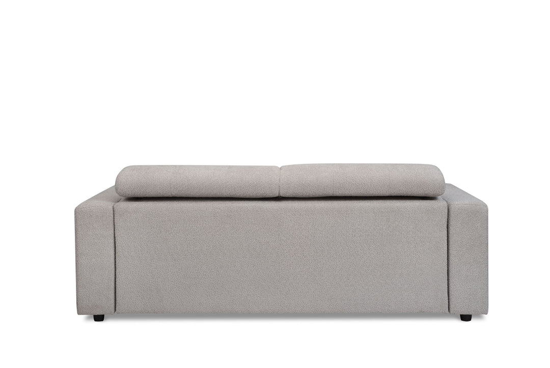 Edison Sofa Bed - Light Grey Fabric