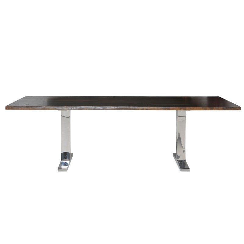 Nuevo HGSR324 TOULOUSE DINING TABLE SEARED  -96"