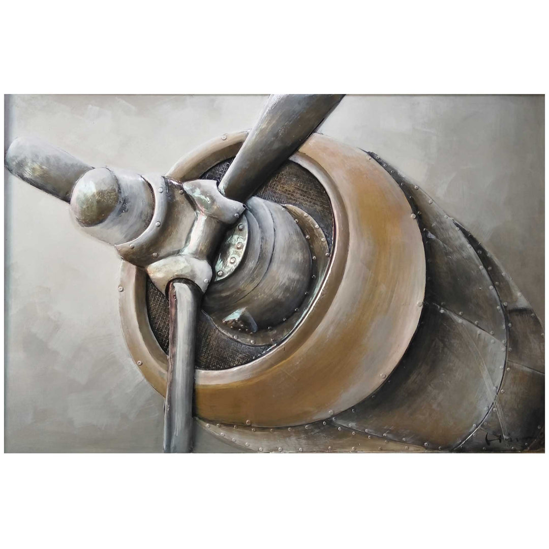 3D Propeller Wall Art on Canvas