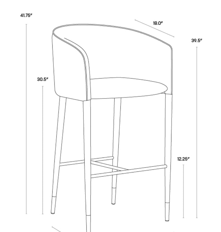 PB-06ASH Counterstool-  Barstool