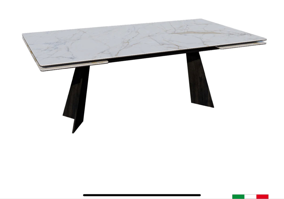 PB-26 Palazzo Ceramic Top Dining Table - Extension