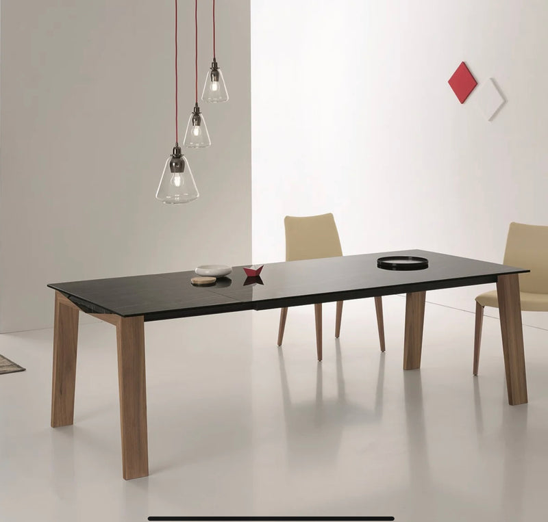 PB-26UNI Ceramic Top Dining Table - Extension