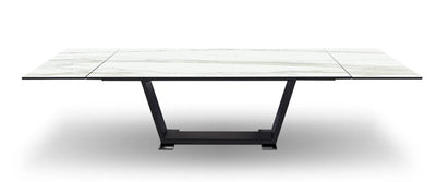 PB-26OBL Ceramic Top Dining Table - Extension