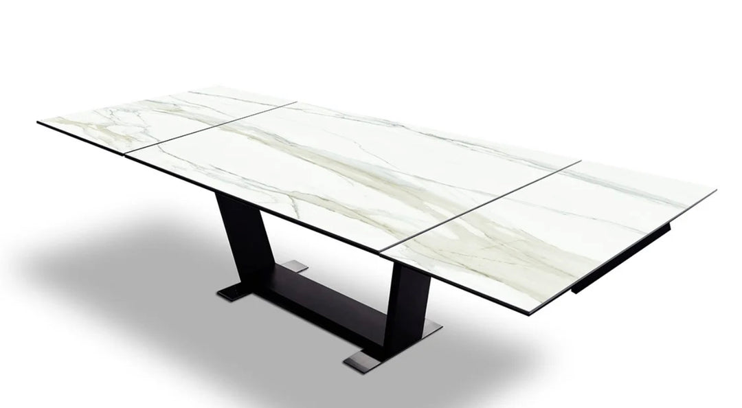 PB-26OBL Ceramic Top Dining Table - Extension