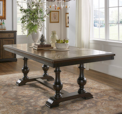 PB-10-5703 Extension Dining Table - Extends to 104”