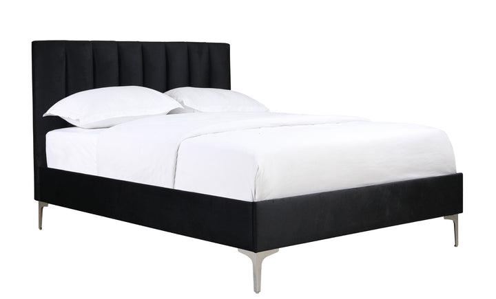 PB-10-5893 Double Upholstered Platform Bed