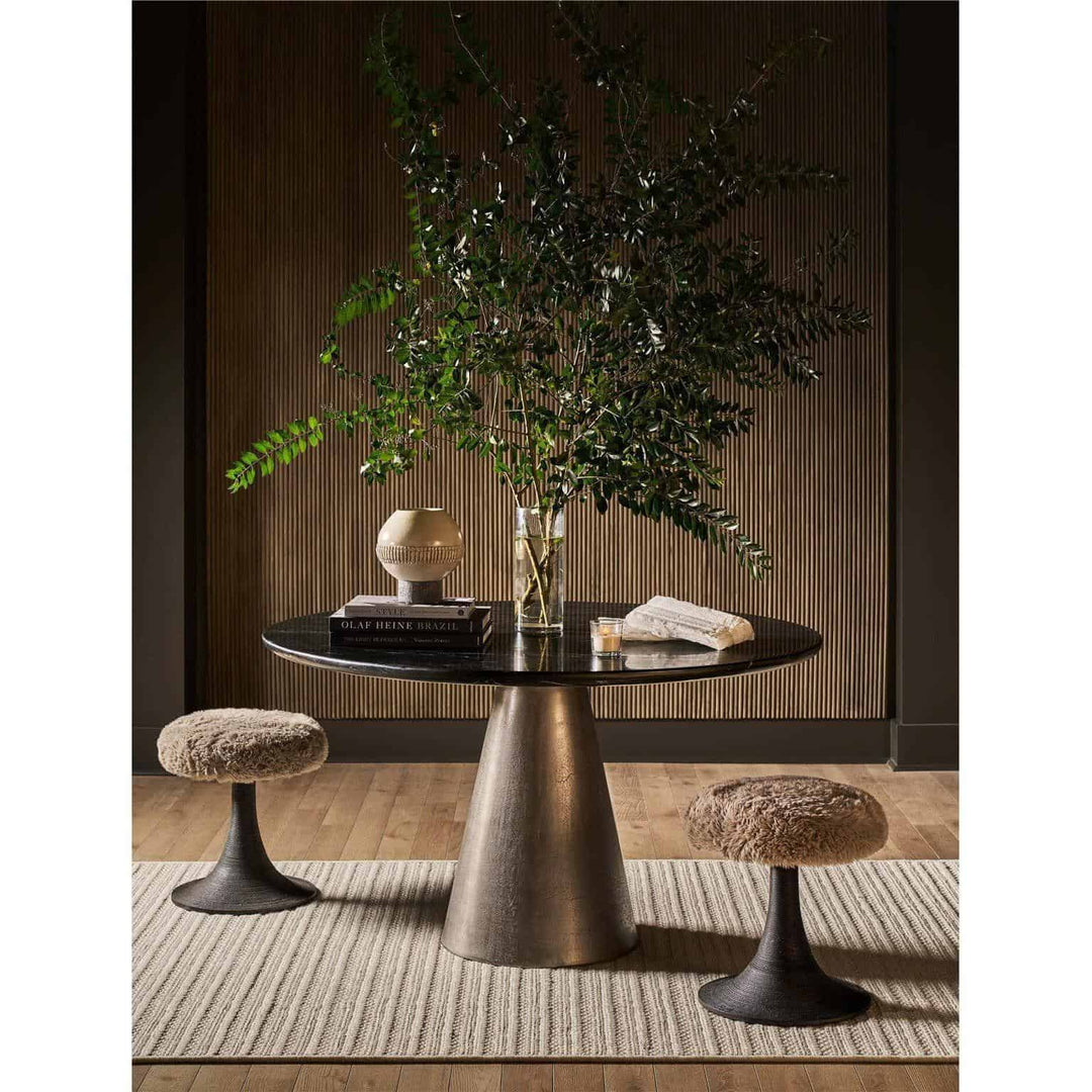 PB-01 SLATE DINING TABLE U365656 New Modern -54"D