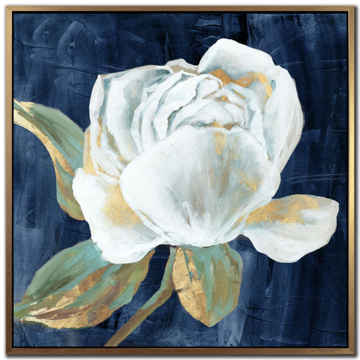 Blue Peony -36 x 36  - SALE