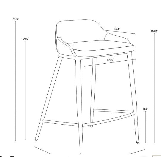 PB-06AST Counterstool - Barstool