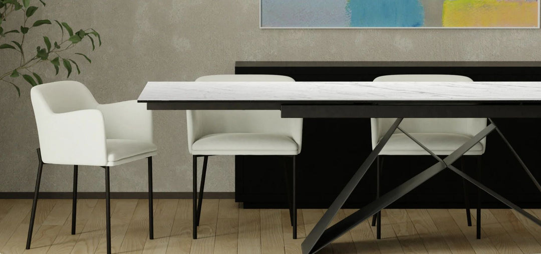 W Double Extension Table- 63-94"