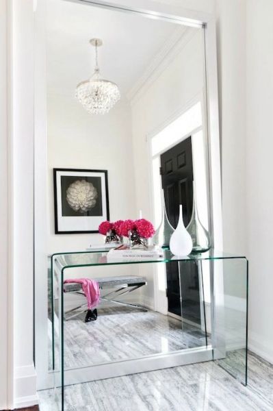 PB-20CUR Bent Glass Console Table