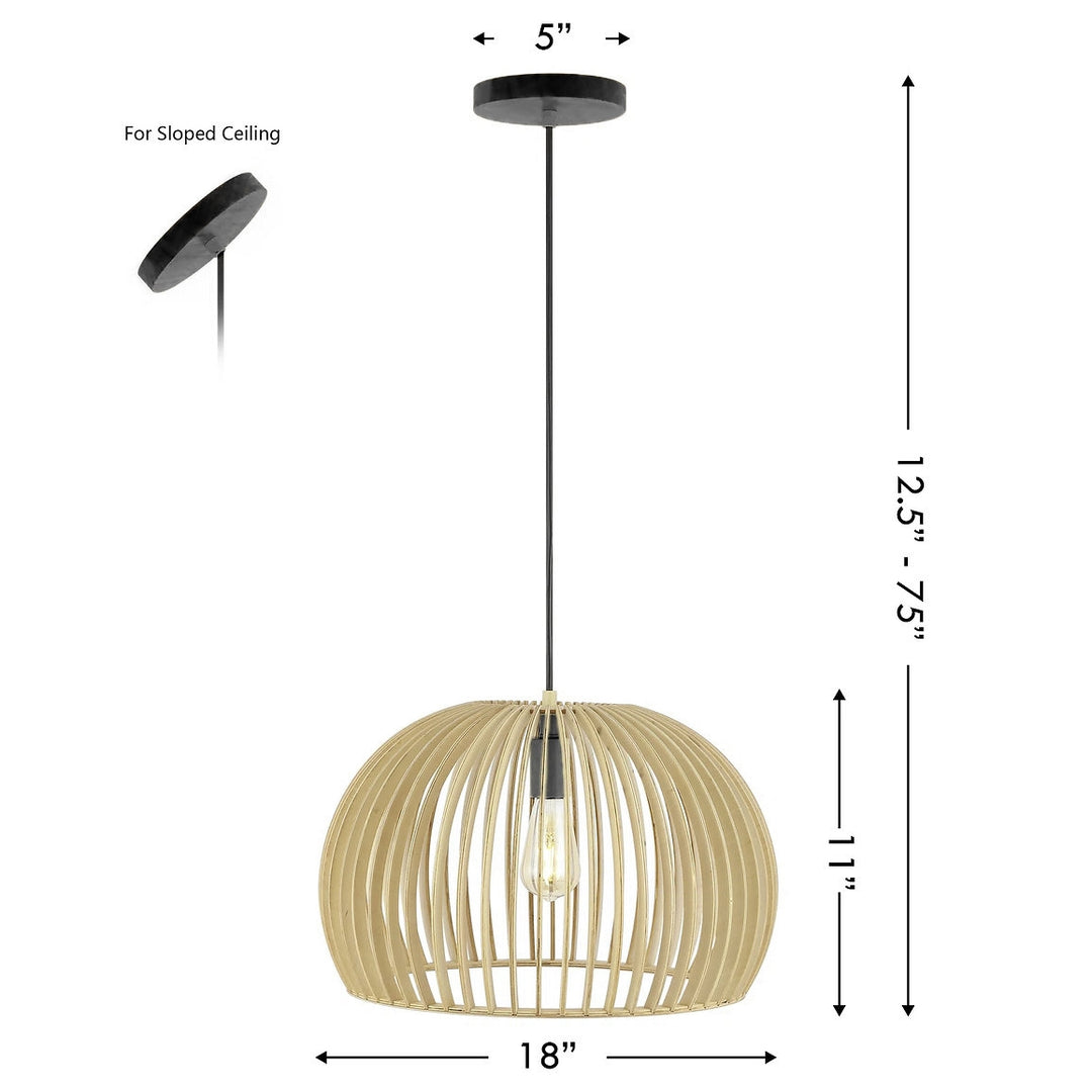 Flute Pendant Light E