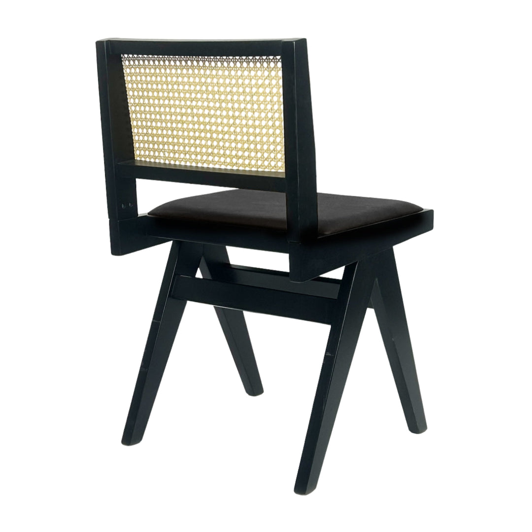 Terra Chairs with Upholstered Seat (Set of 2)
