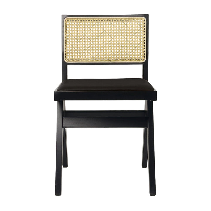 Terra Chairs with Upholstered Seat (Set of 2)