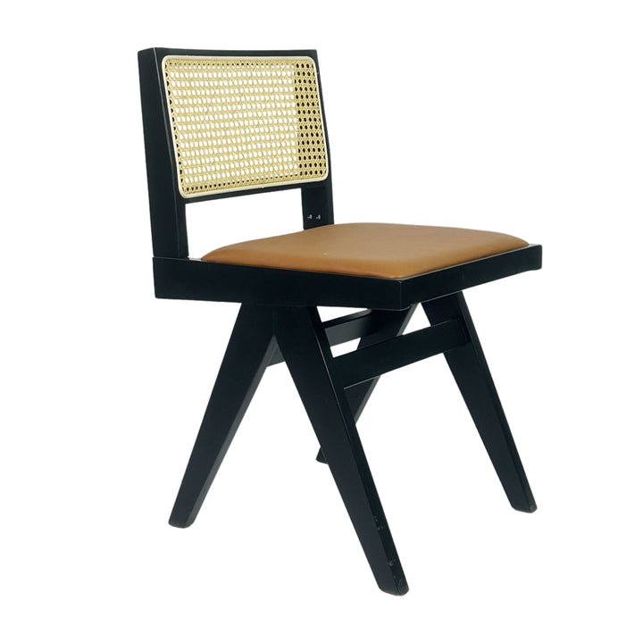 Terra Chairs with Upholstered Seat (Set of 2)