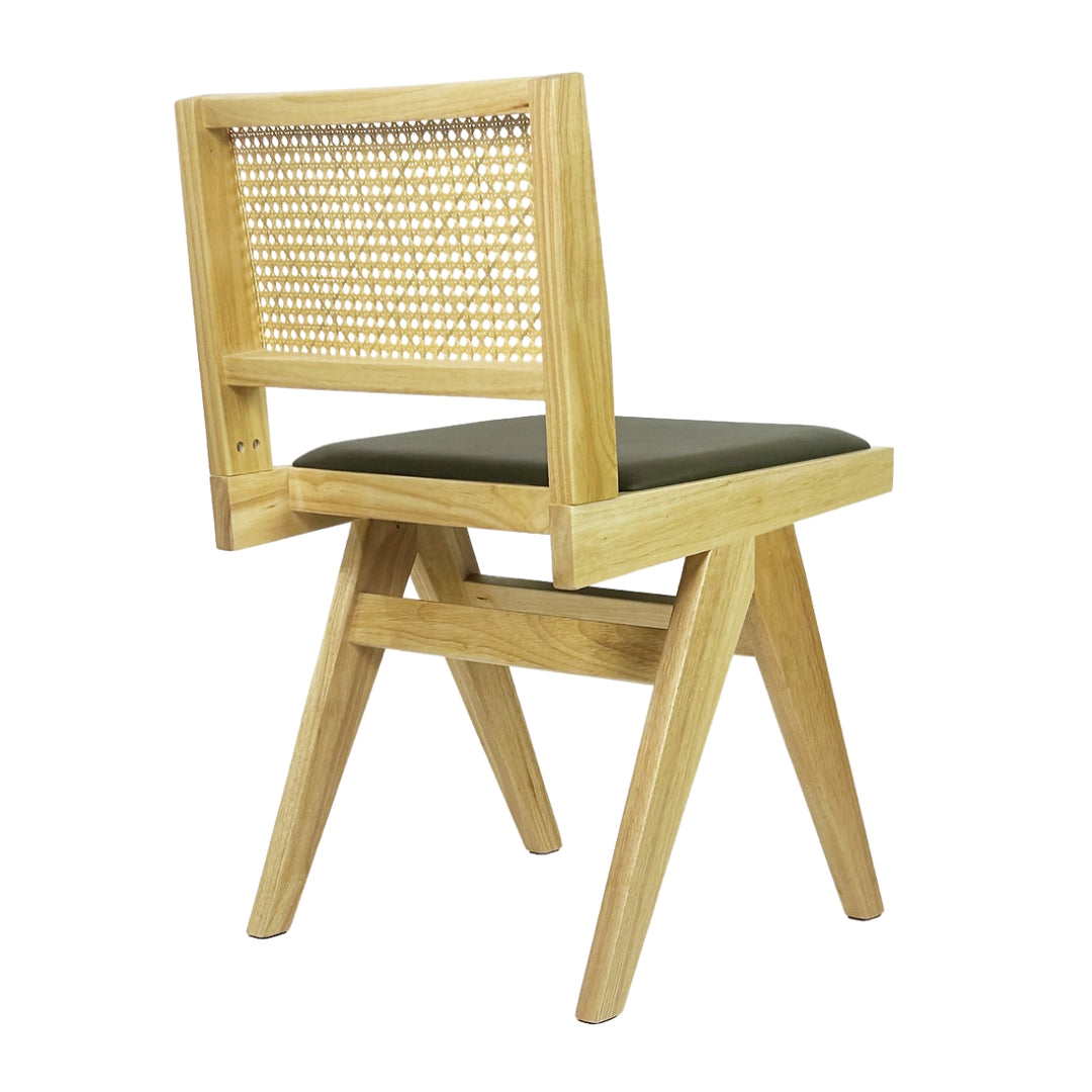 Terra Chairs with Upholstered Seat (Set of 2)