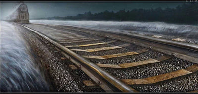 Horizontal 3D Train Track