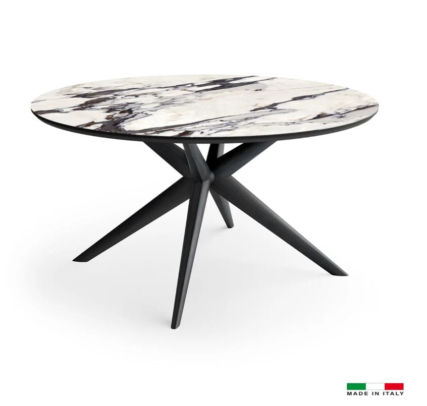 PB-26 Turin Round Dining Table - 59”D  - Capraia