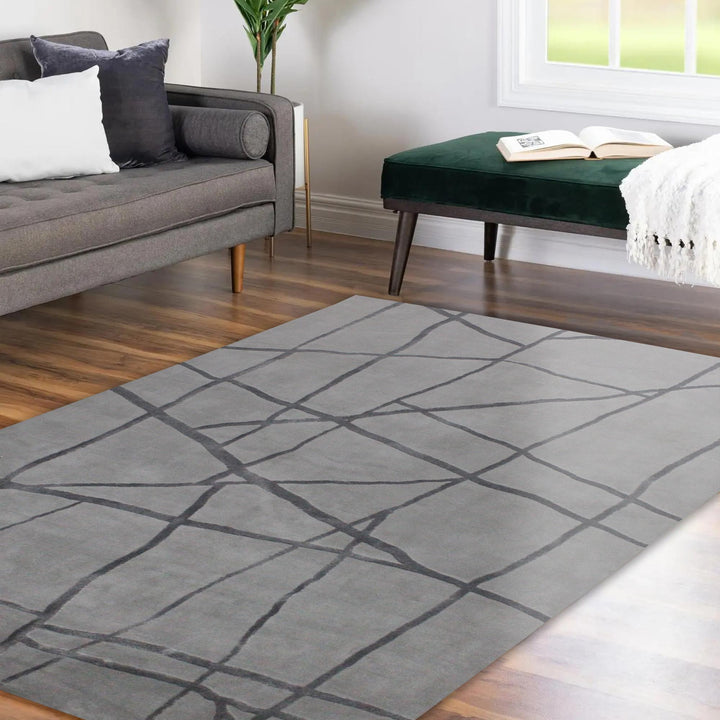 Renwil RMAN-10204-57 Mantle Indoor Rug - Grey