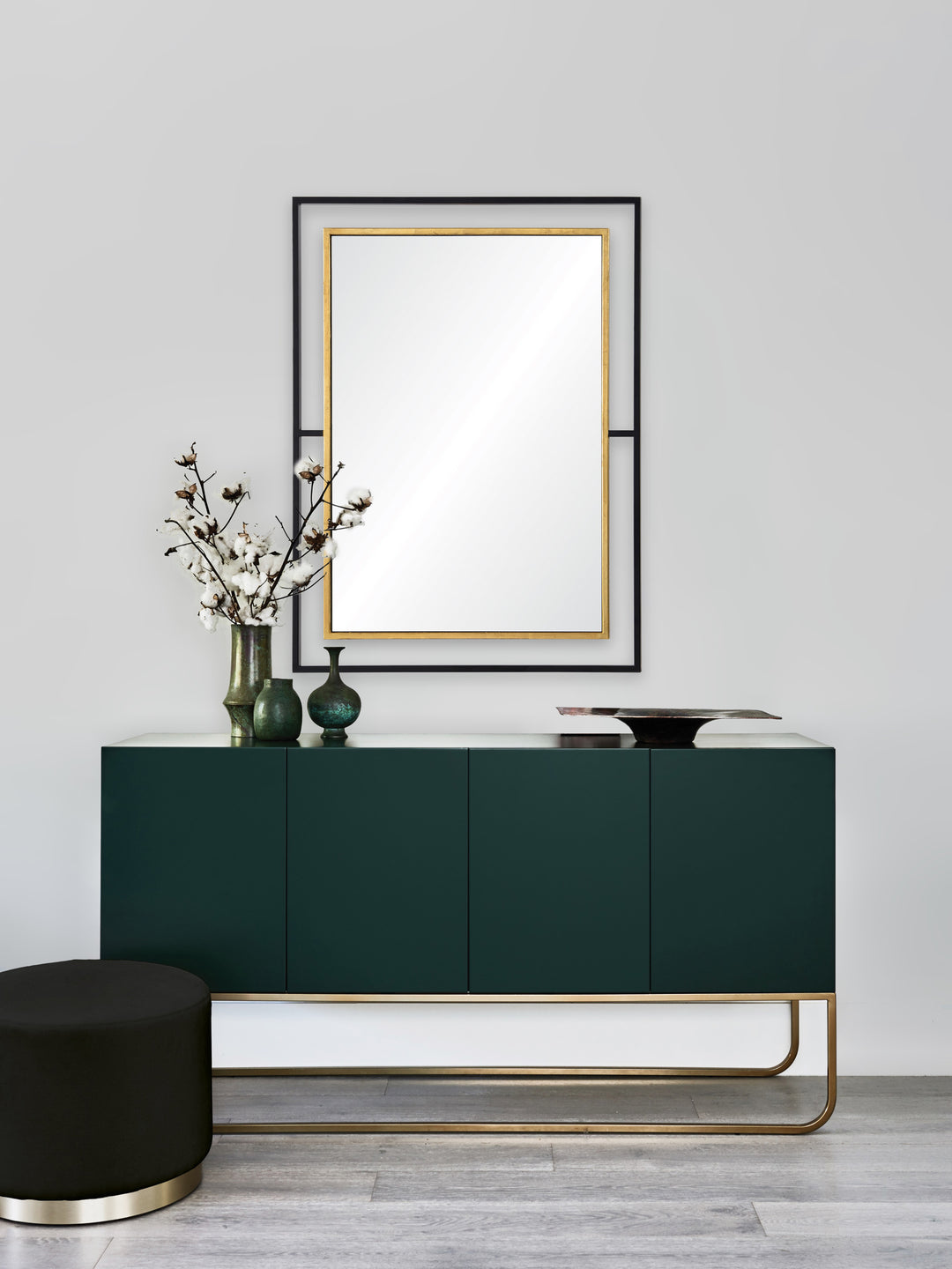 Renwil MT2244 Gray Wall Mirror