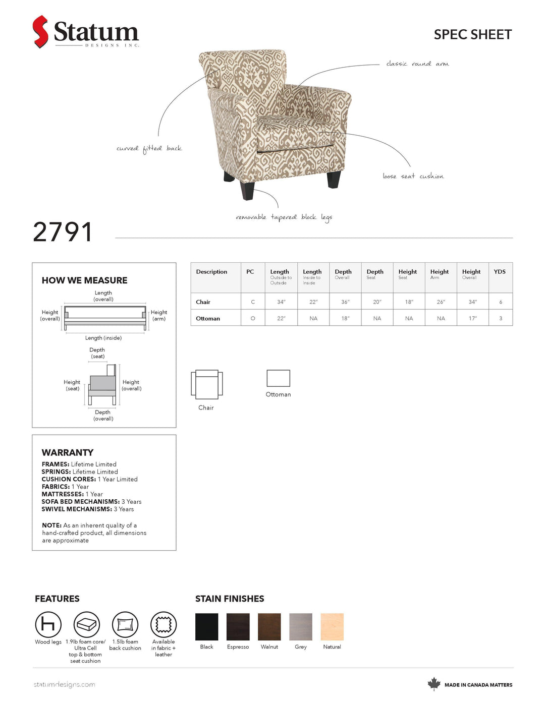 2791 Chair-Palma-Brava