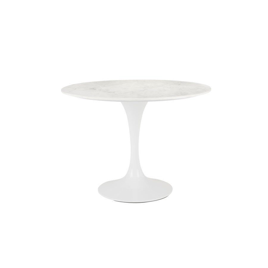 PB-11KYR Round Dining Table-Marble