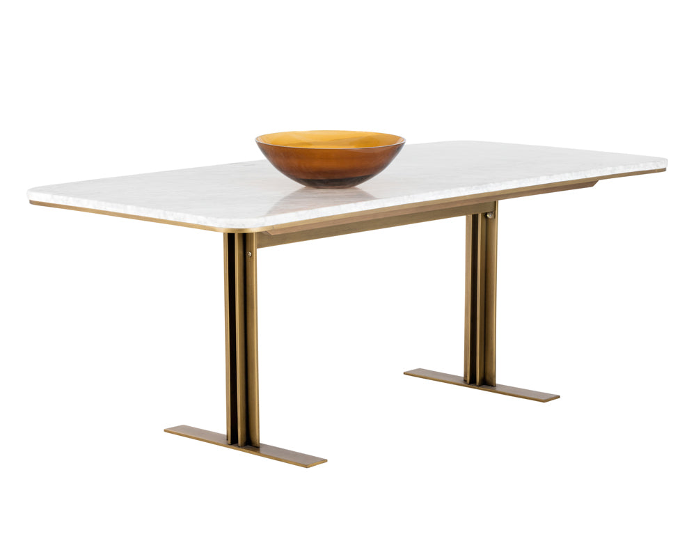 PB-06AMB Marble Dining Table-Palma-Brava