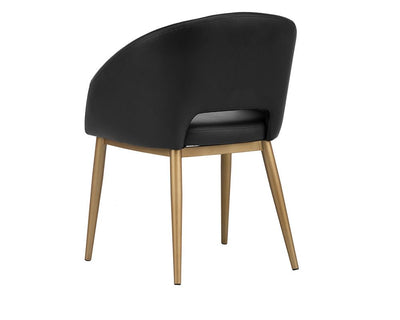 PB-06THCR Dining Chair -Black Frame-Palma-Brava