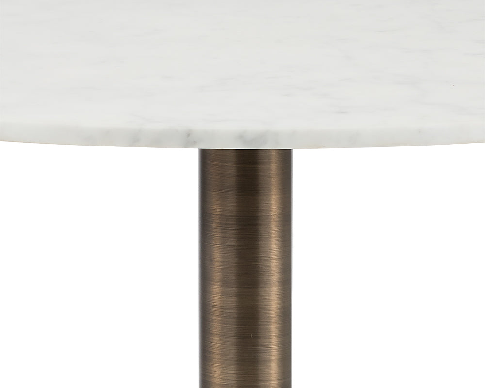 durable round bistro table