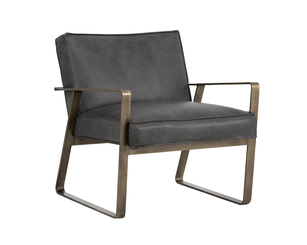 PB-06KRI Leather Lounge Chair - ETA Jan 2025