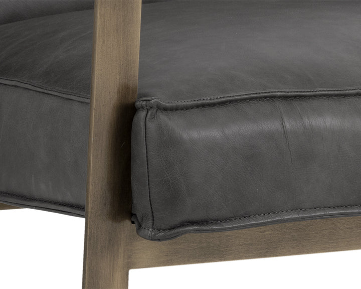 PB-06KRI Leather Lounge Chair - ETA Jan 2025