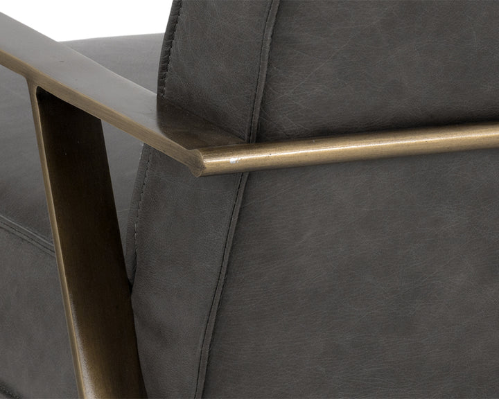 PB-06KRI Leather Lounge Chair - ETA Jan 2025