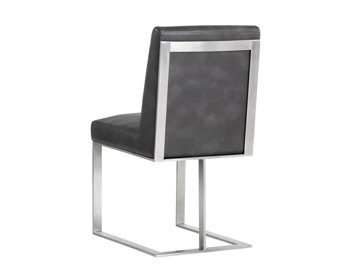 PB-06DN Dining Chair-Chrome-Palma-Brava