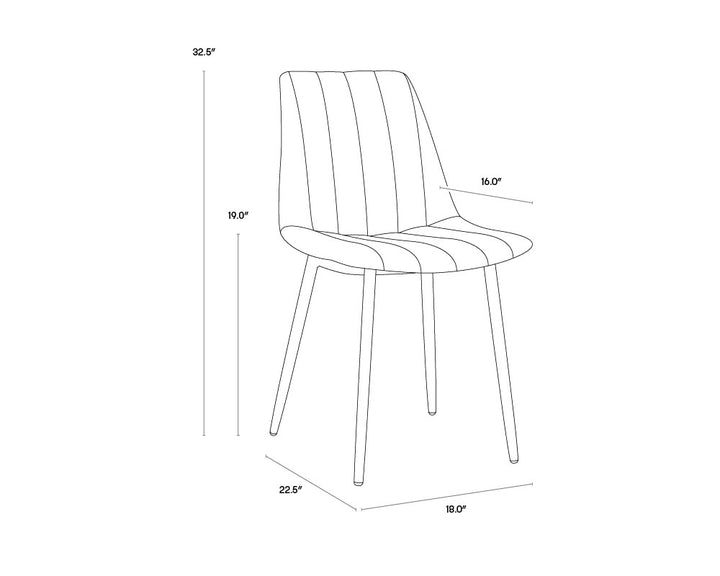 PB-06DRE Dining Chair - Set of 2