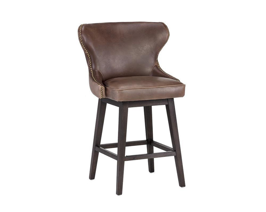 durable ariana swivel counter stool