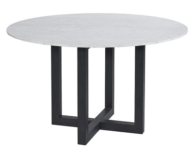 PB-06ZOL Marble Top Dining Table-51.25D