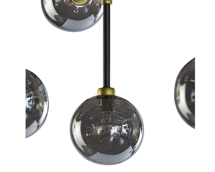 PB-06DEI Chandelier- Large Smoke Grey