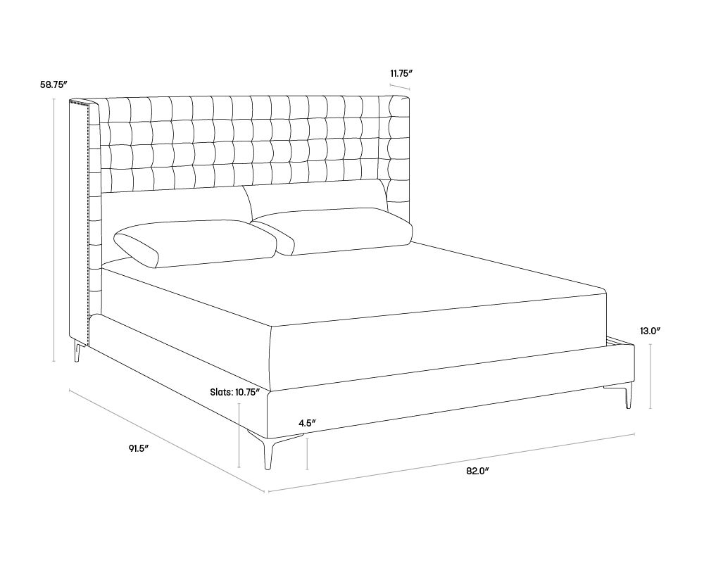 PB-06CAI Tufted Bed