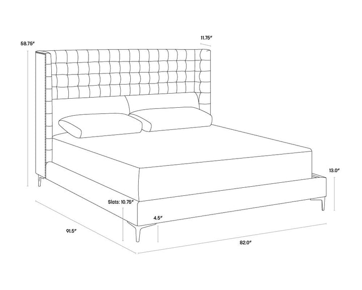 PB-06CAI Tufted Bed