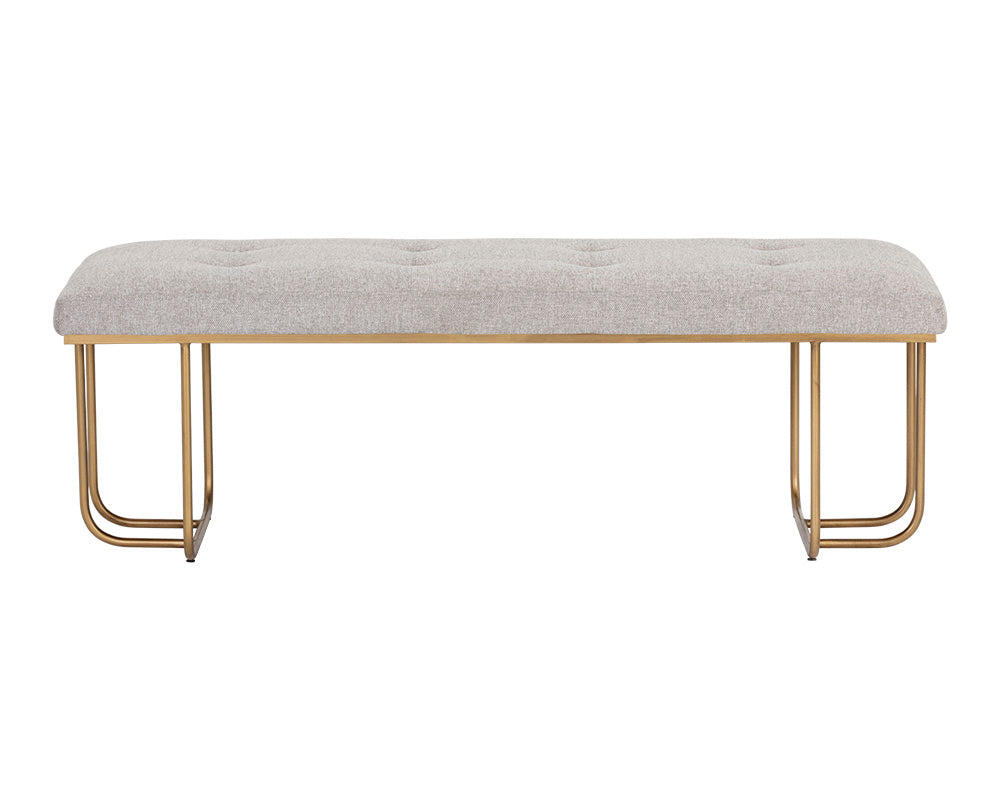 PB-06MAV Bench- Antique Brass