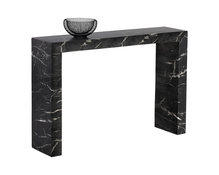 PB-06AX Console Table -Marble Look Finish-Palma-Brava