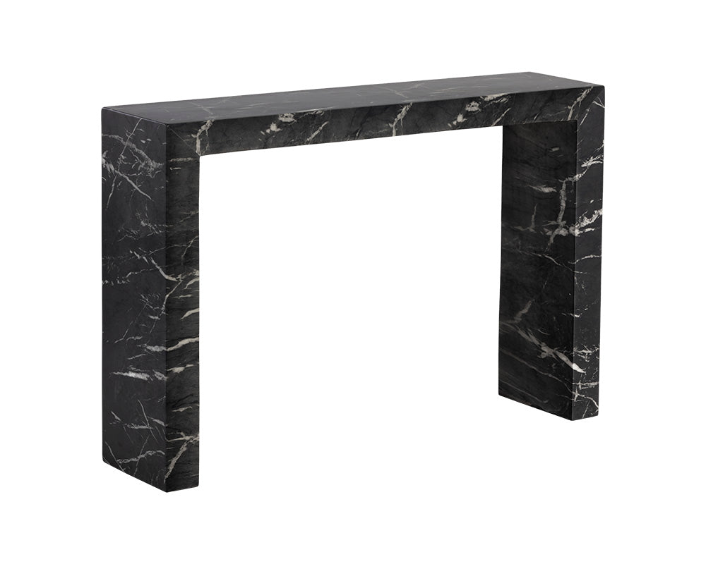 PB-06AX Console Table -Marble Look Finish-Palma-Brava