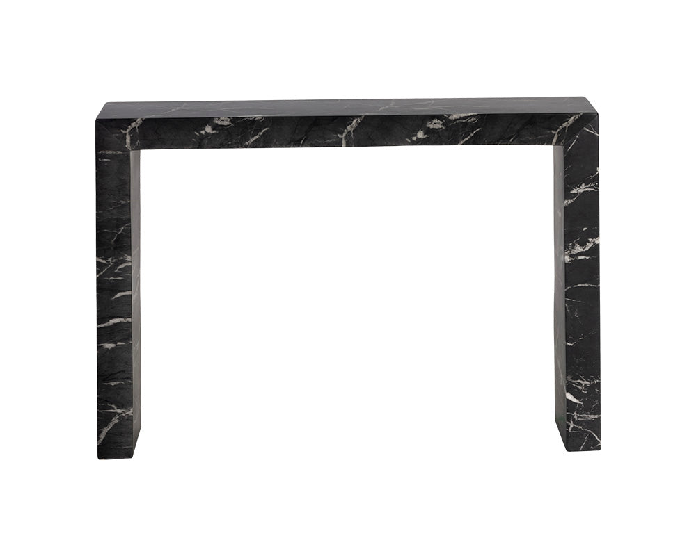 PB-06AX Console Table -Marble Look Finish-Palma-Brava